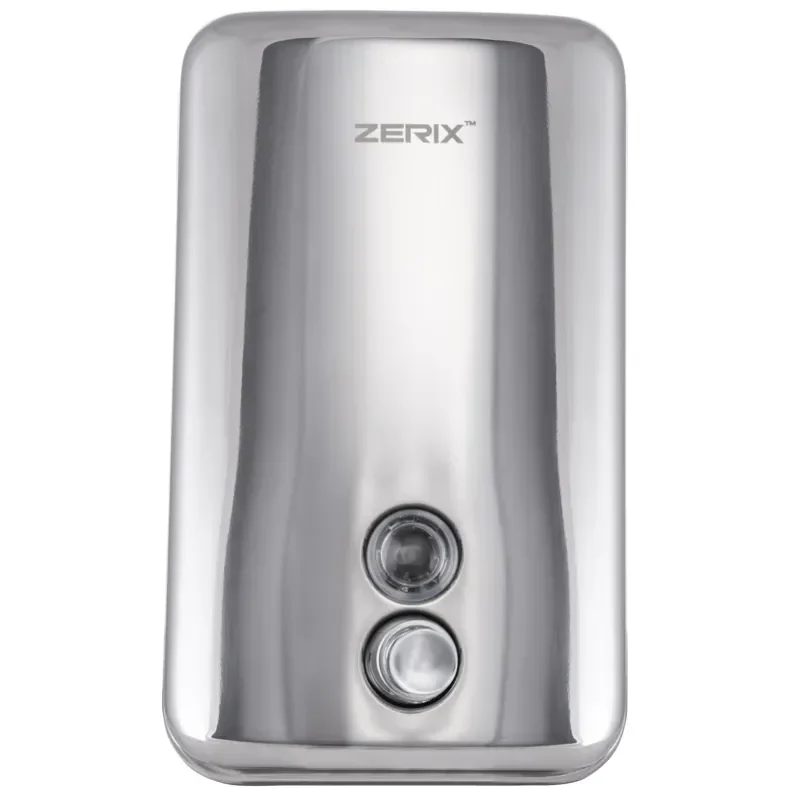 Дозатор для рідкого мила Zerix D-1000-SUS настінний (ZX3247) - фото 2