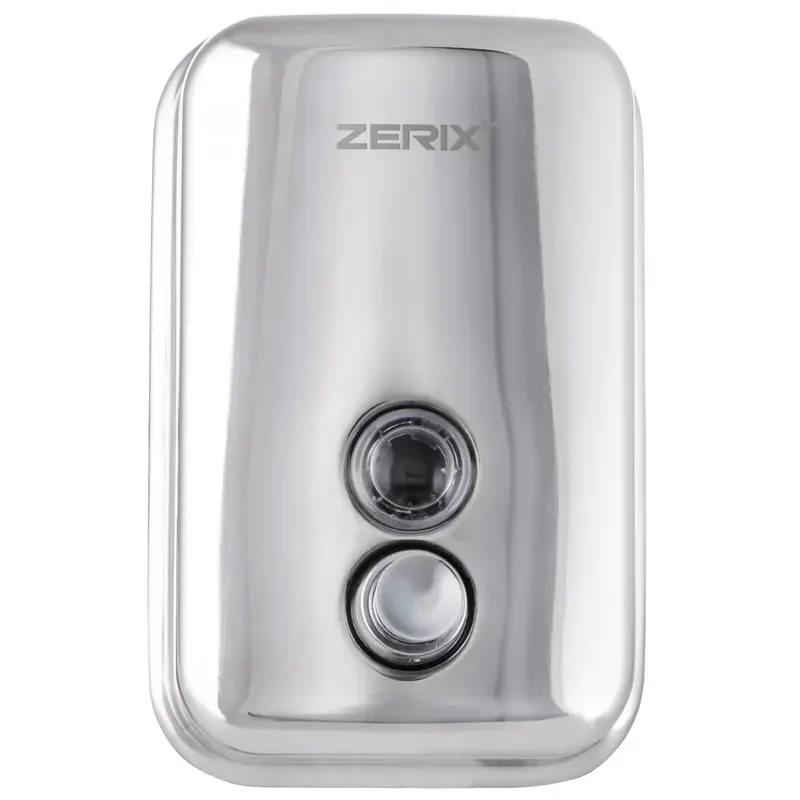 Дозатор для рідкого мила Zerix D-500-SUS настінний (ZX3245) - фото 2
