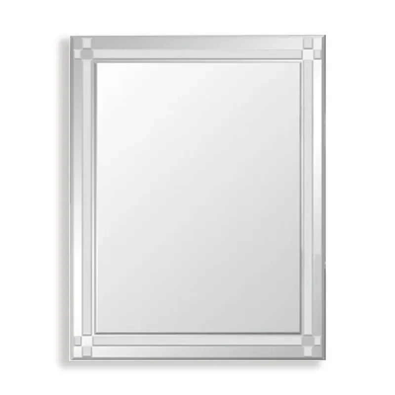 Зеркало настенное ZERIX FONTE MRZ10-60x80-REVERSE прямоугольное с декором (ZX5640) - фото 2