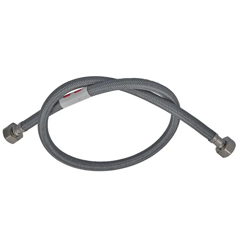 Гнучке підведення Zerix ZHN-02-FF1/2"-200 (нейлонове обплетення, гайки нерж) (ZX5145) - фото 2