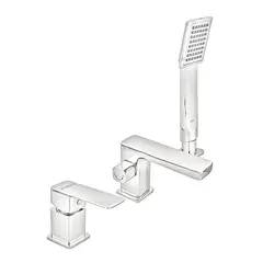 Змішувач для ванни Haiba Kubus 022 (3-hole) (HB3957) от HAIBO - купить в интернет-магазине
